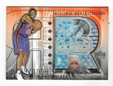 Mike Sweetney 2003 UPPER DECK NBA ROOKIE REFLECTIONS CARD #123 Knicks RC SP/1999. rookie card picture