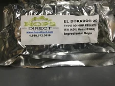 El dorado (US) Hop Pellets 8 oz Hops Direct fresh pellet t 90
