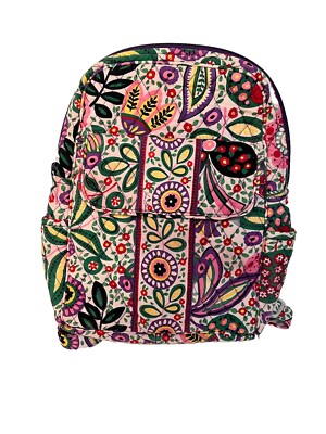 Vera Bradley Floral Back Pack Viva La Vera  RETIRED Smoke And Pet Free