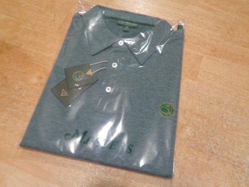 New MASTERS 2025 Berkmans Place Dark Green XL GOLF SHIRT Short Sleeve w/Tags