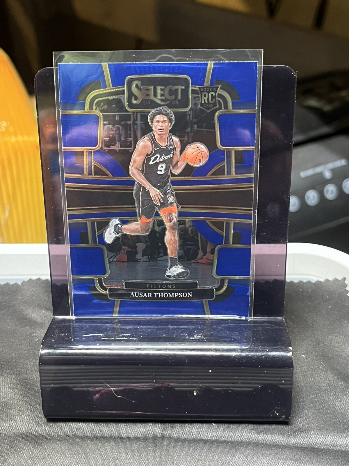 2023-24 Panini Select - Concourse Blue #95 Ausar Thompson (RC)
