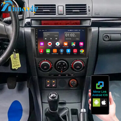 Für Mazda 3 2004-2009 BK 9'' Android 13 Autoradio GPS Navi FM RDS BLUETOOTH 1+32G