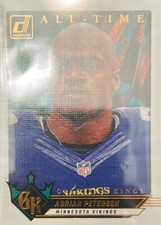2024 Donruss All-Time Gridiron Kings#12 Adrian Peterson 