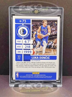 luka doncic rare rookie card 2018 Hoops Basketball RC #268 Graded PSA 10 GEM MINT (Cert# 50376031) : Collectibles & Fine Art 2018/19 Panini Chronicles #111 Luka