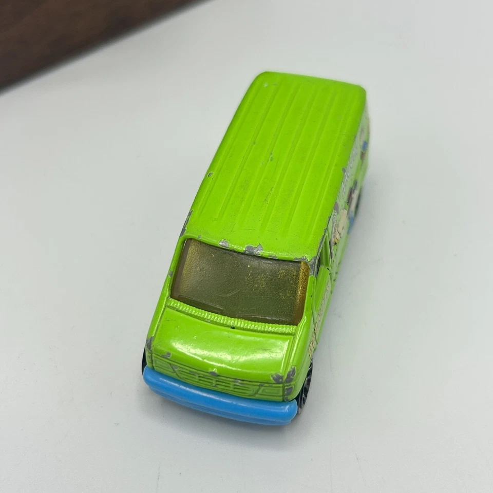 Matchbox Mattel 1998 Peanuts VW Transporter Bus Scale 1:58 Ford Panel Van - Image 2 of 4
