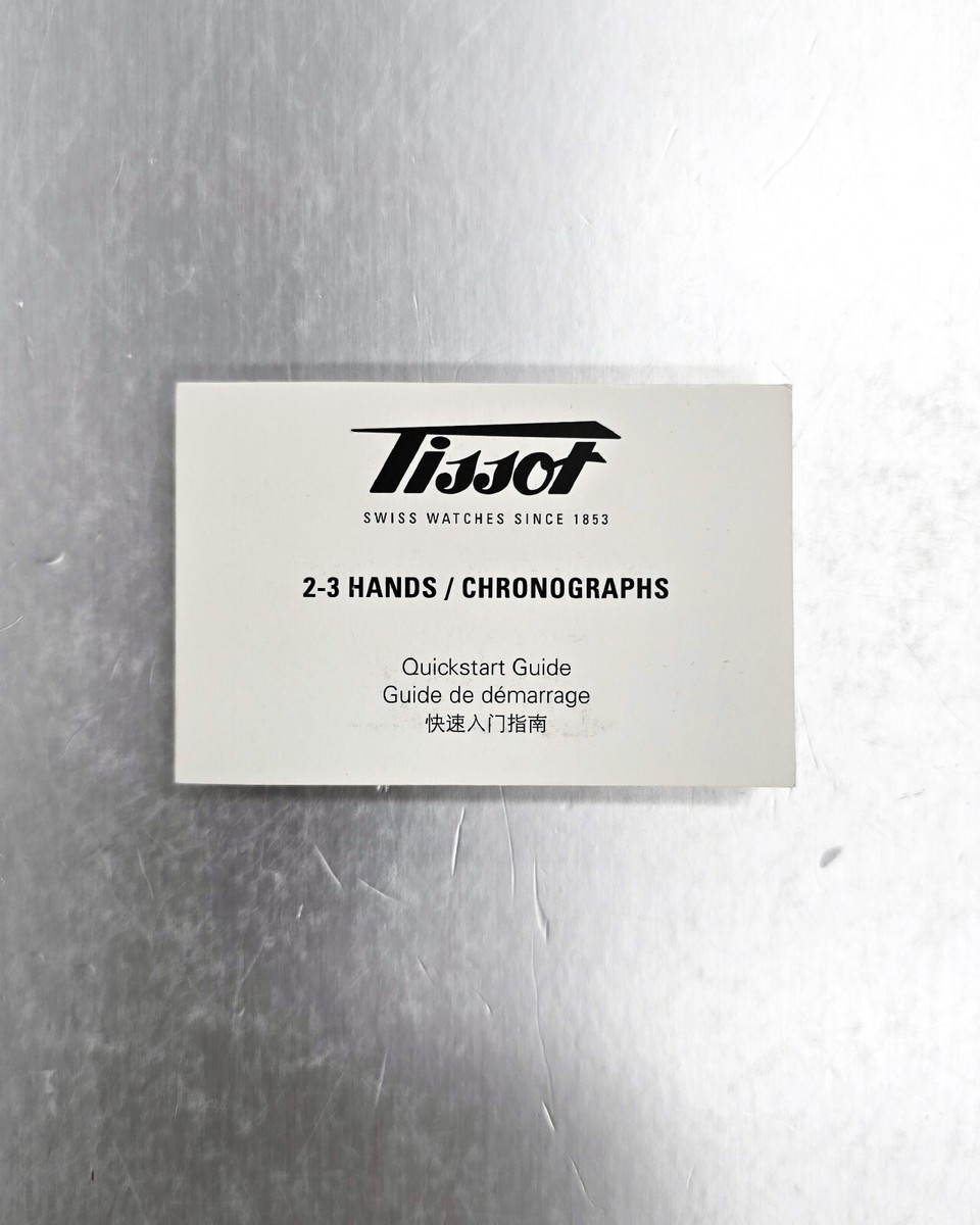 TISSOT PRX AUTO 42mm CHRONO S-STEEL BLUE DIAL MEN'S WATCH