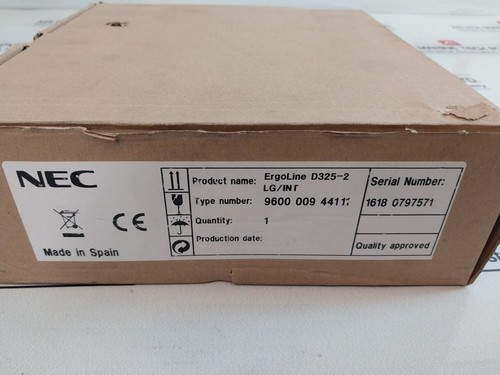 NEC Ergoline D325-2/LG/INT Schreibtisch Digital Telefon 9600 009 441 11 - Bild 18 von 18