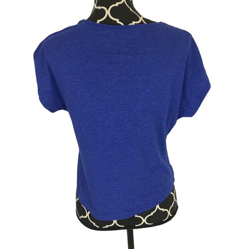 Disney Mickey Minnie Cropped Shirt Womens Size Small Dolman Short Sleeve T Shirt - Picture 3 of 9