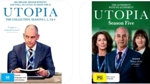 Utopia: The Complete Collection | Season 1-5 (DVD, 9-Disc set) "NEW"