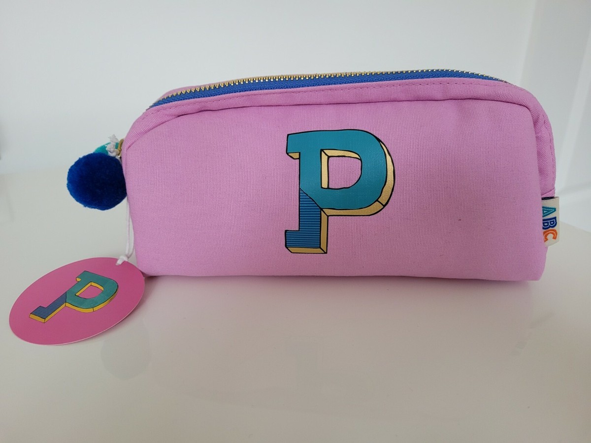 Cosmetic Bag Debenhams Toiletry Bag Debenhams ABC Pom Pom Letter P