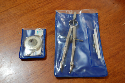 Tacro Architect Engineering Compass & Inches to Feet Counter Tool 4720 Germany