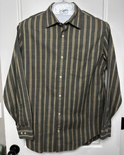 Banana Republic Classic Button Down Plaid Long Sleeve Shirt- Men's Medium
