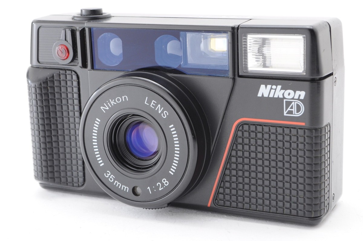 【ニコン Nikon L35 AD2 ピカイチ】35mm F2.8 ジウジアーロ Near MINT】Nikon L35 AD2 Pikaichi 2 Point & Shoot 35mm Film Camera