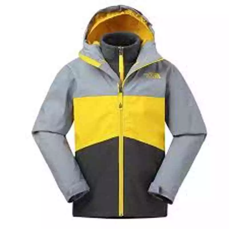 The North Face Boys Chimborazo Triclimate Jacket Sz L 14 16 Dryvent Waterproof
