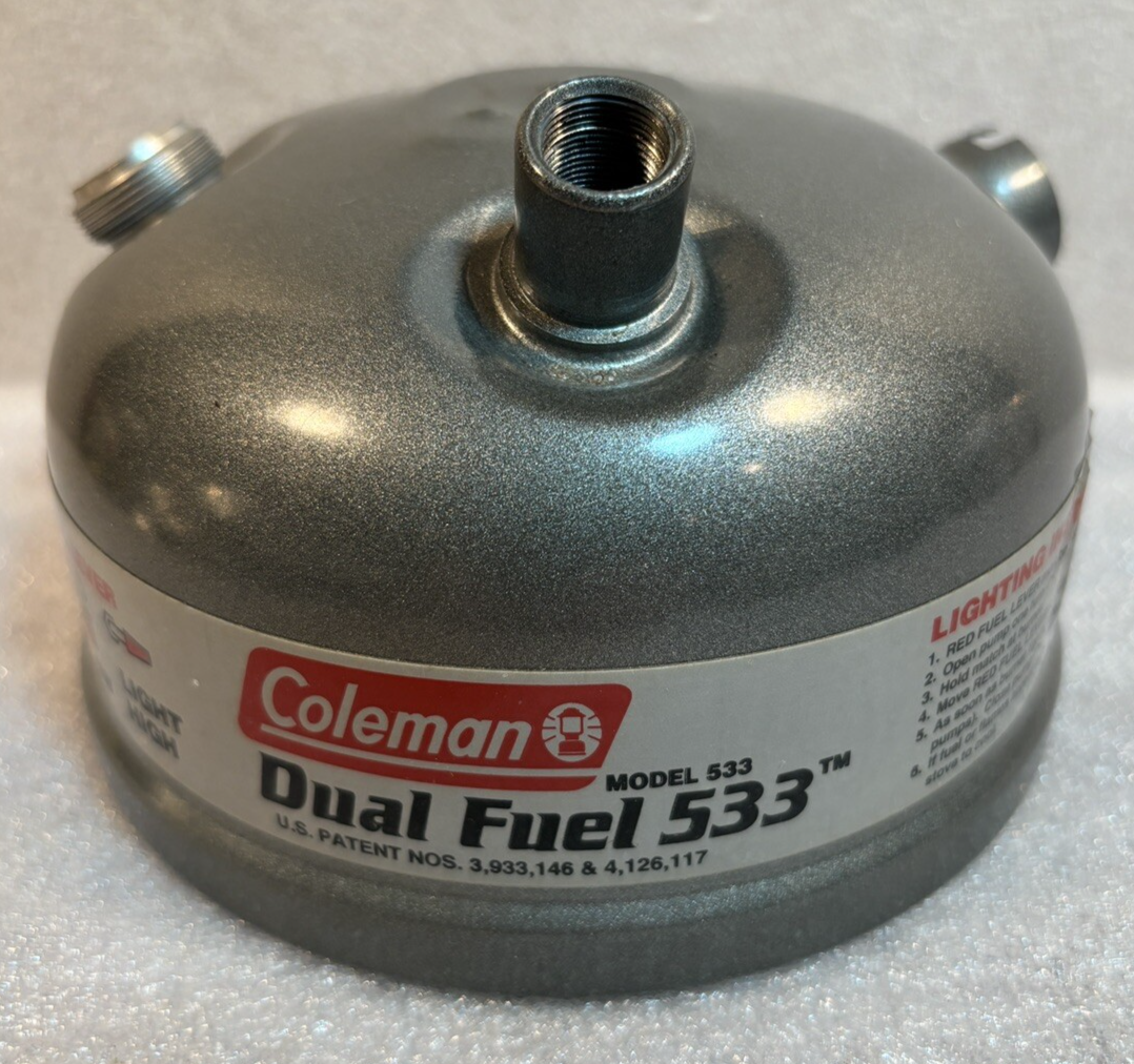 Coleman 533 Single Burner 8/94 Stove Fount P/N R533-615E