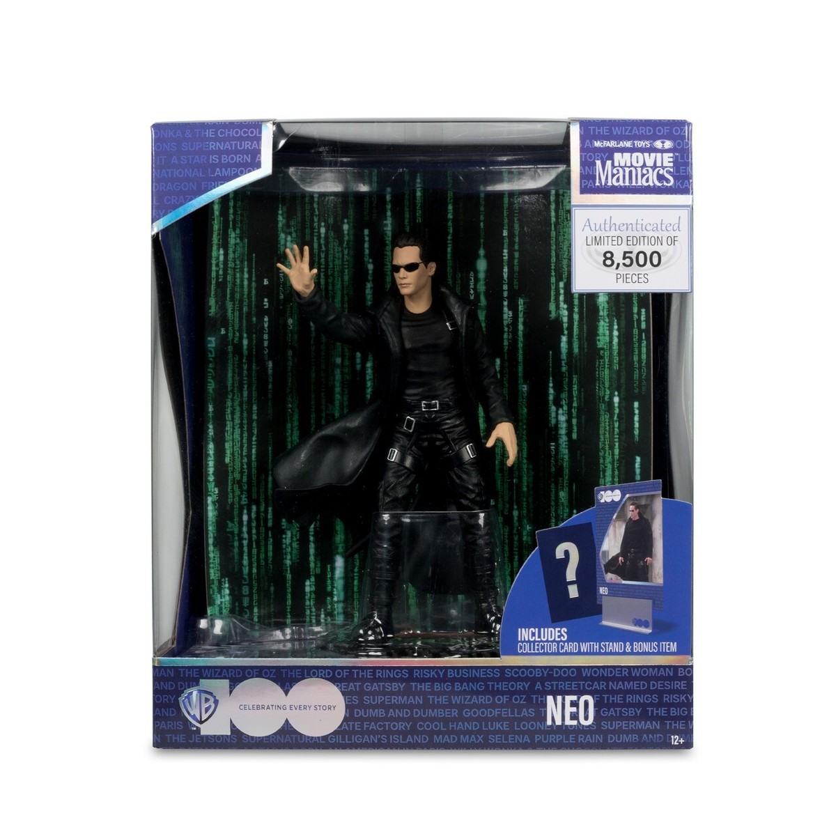 McFarlane Toys The Matrix Movie Maniacs Neo 6-Inch Posed Figure | eBay