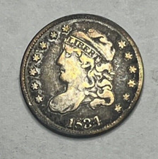 1834 Capped Bust Half Dime    LB22-12