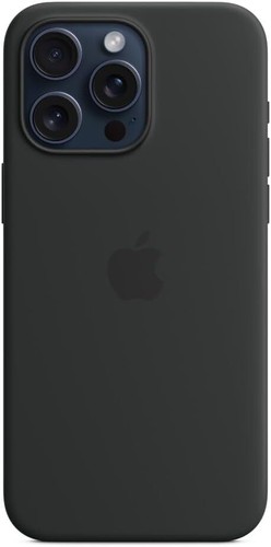 Apple Silicone Case with MagSafe Black - iPhone 15 Pro Max - Picture 2 of 3