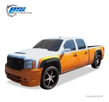 Black Textured OE Fender Flares GMC 07-13 Sierra 1500 ; 07-14 Sierra 2500/3500