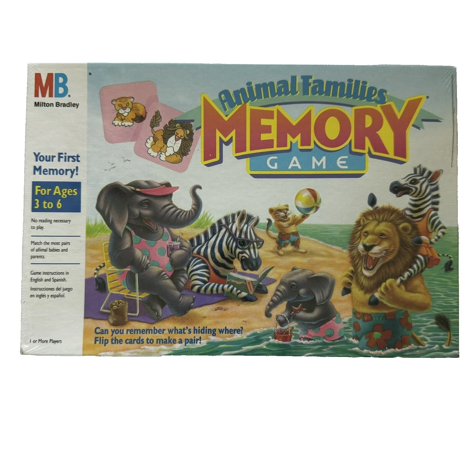 Memory Game Vintage Manufacture Board & Traditional Games