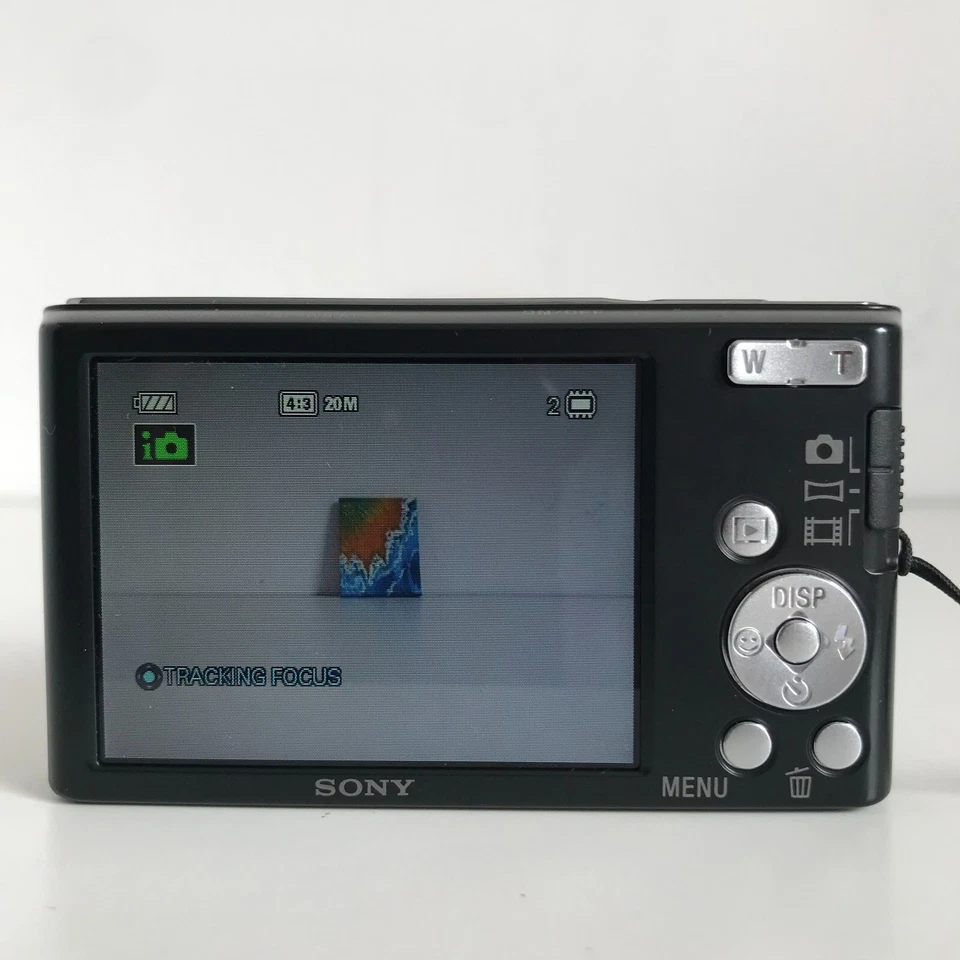 Sony Cyber-shot DSC-W830 20.1MP 8X Optical Zoom Digital Camera BLACK - Image 4 of 4