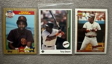 LOT OF 3 - TONY GWYNN PADRES Topps/UD - Free Shipping - NM/M-