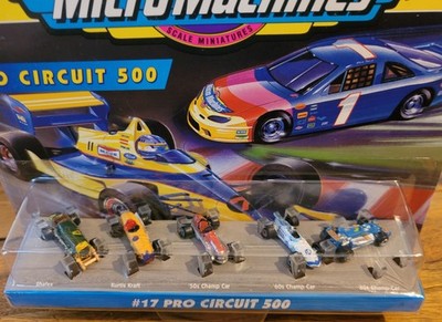 Micromachines 1995 #17 Pro Circuit 500 - inklusive fünf Rennfahrern - Neuzustand