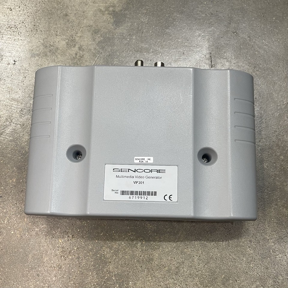 Sencore VP301 Video Pro Generator + Auto ColorPro II Sensor & Cables ...