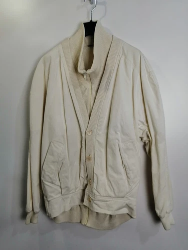 Valentino Uomo Bomber Giacca Made In Italy Uomo Vintage Tg 52