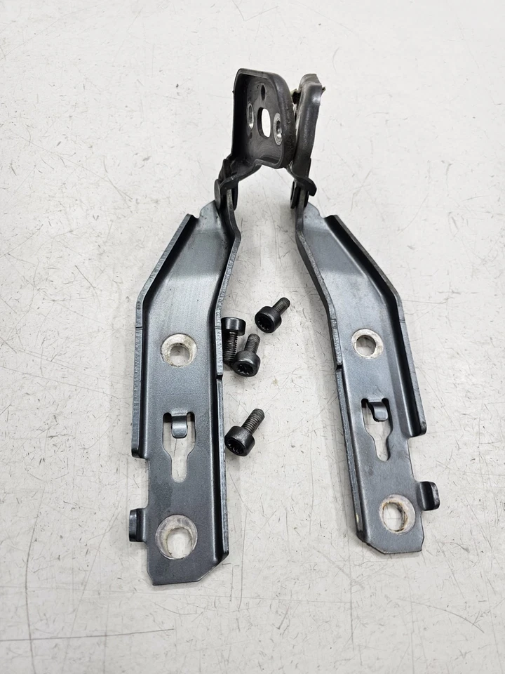 Juego de 2 bisagras capó Audi A6 sedán azul Lt OE 2006 2007 2008 2009 2010 2011 3728 Foto 3 de 4