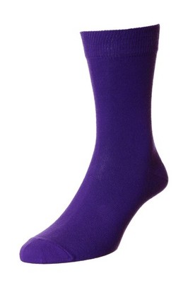 HJ Hall Women's Pack of 1 Bamboo Plain Knit Socks