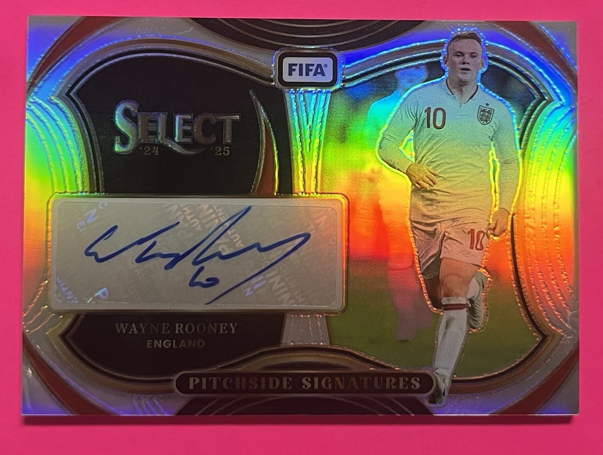 世界50枚限定！Topps WAYNE ROONEY 直筆サイン PSA7 Wayne Rooney 2026 Topps Premier League Soccer Chrome King Auto SP