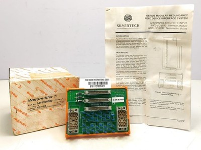 SilverTech Interface Modul Abschluss-Terminalbrett IMC3-SC-D132 GBC1-SC-DI32