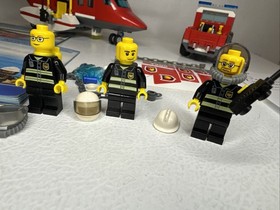 LEGO CITY: Fire Helicopter (7206) Near Complete New Stickers