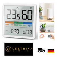 Noklead Thermo-Hygrometer Digital Raumthermometer Hygrometer Luftfeuchtigkeit