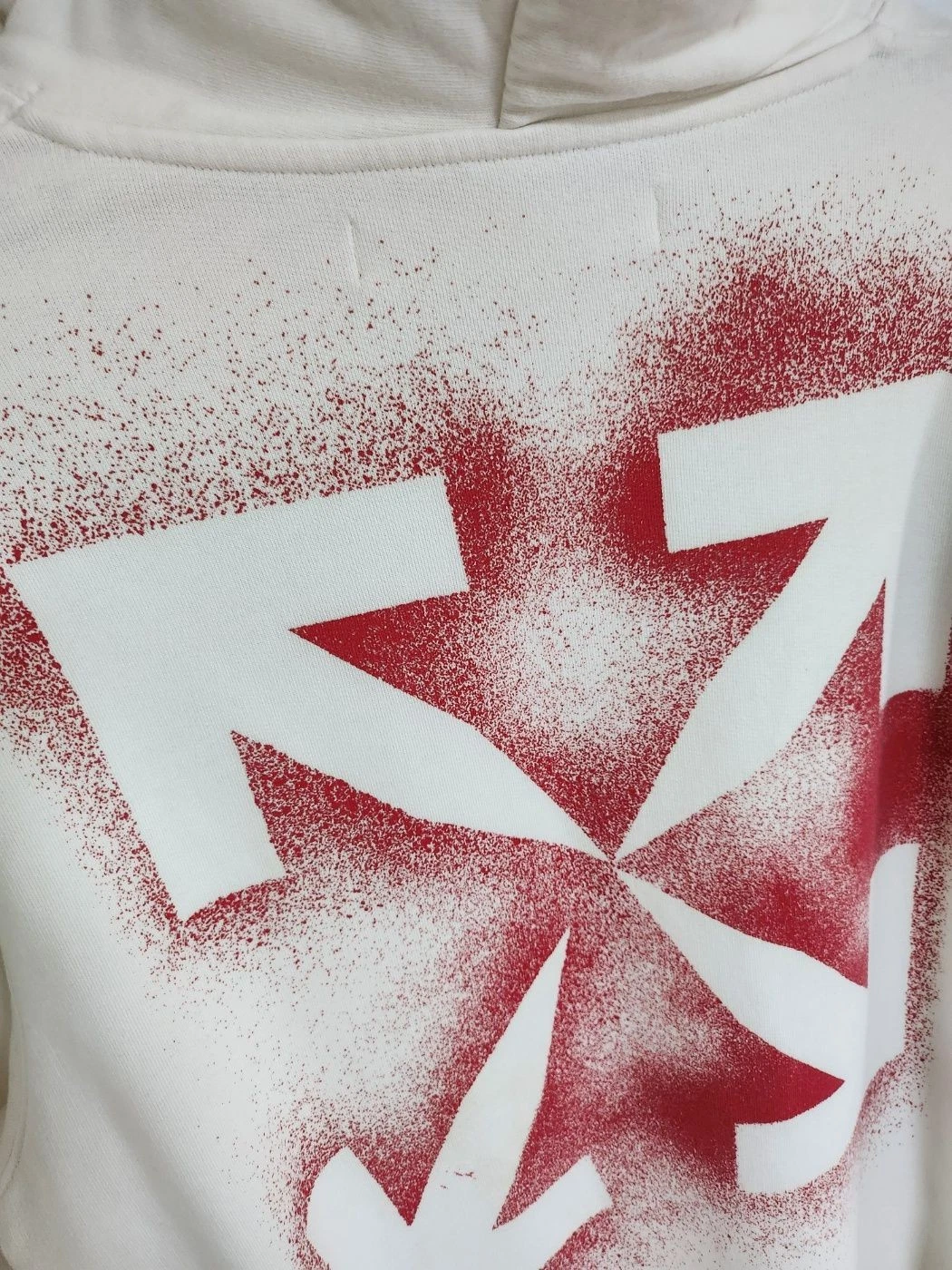 Felpa con cappuccio uomo Off White Off White Stencil Arrow OMBB034E20FLE004 135823791