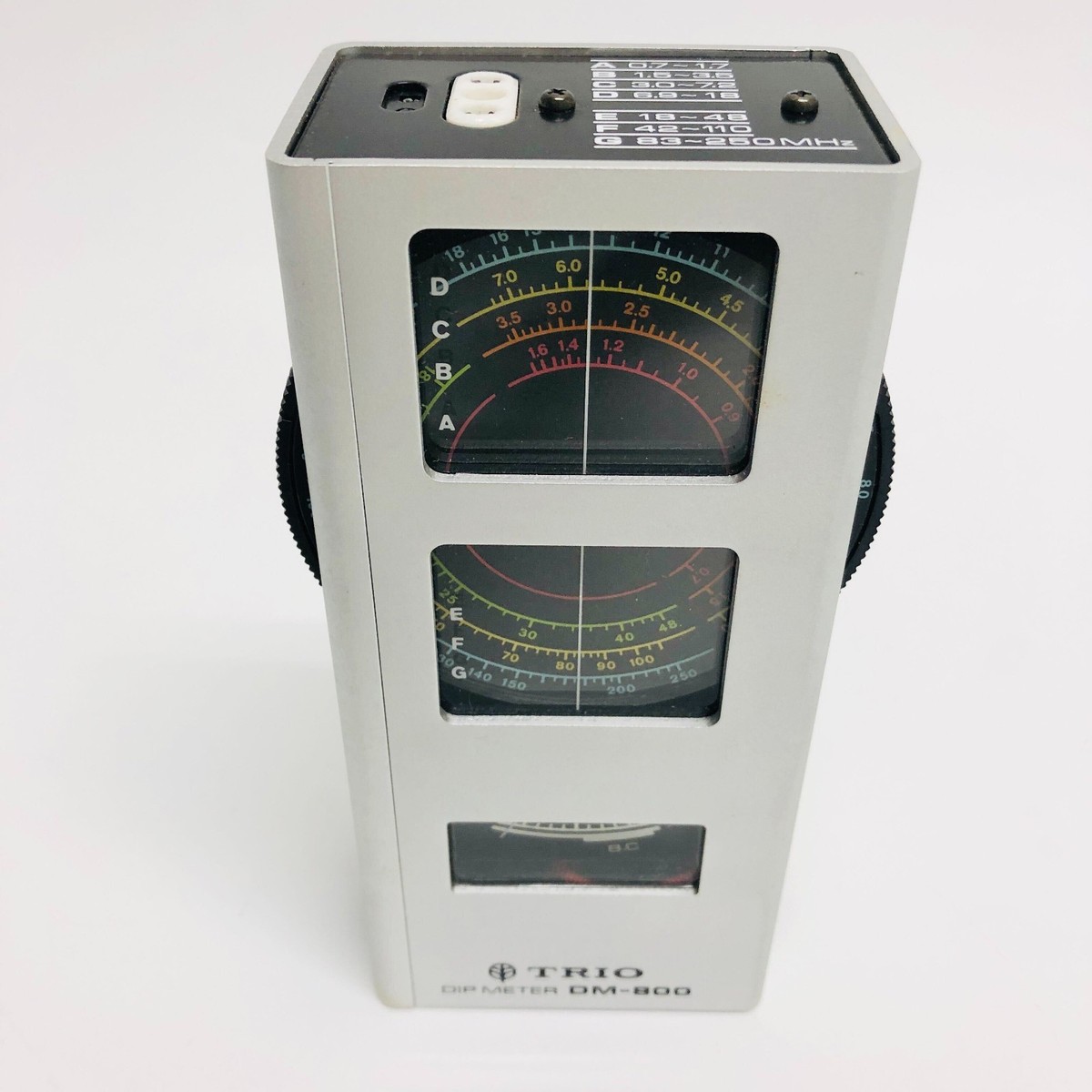 トランシーバー TRIO DM-801 DIP METER Untested - TRIO DM-801 DIP METER 700KHz~250MHz 7Band | eBay