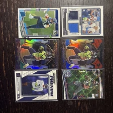 Seattle Seahawks RC Football Card Lot (6)- Quality Njigba JSN Patch Die Cut 🔥