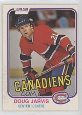 1981-82 O-Pee-Chee Doug Jarvis #184 0m8e