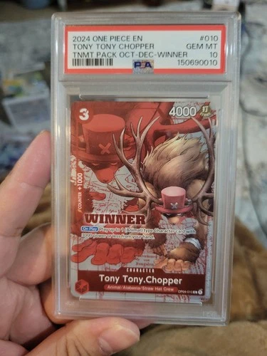 PSA 10 Tony Tony.Chopper (Winner Pack 2024 Oct.-Dec.) OP04-010 One Piece Promo