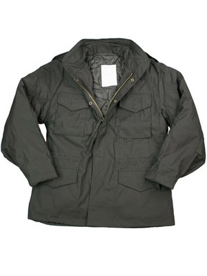 US Fieldjacket Feldjacke M65 Schwarz Bundeswehrjacke mit Innenweste Herren 5000