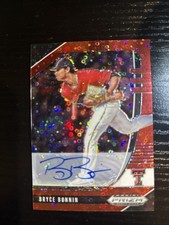 2020 Panini Prizm Draft Picks - Bryce Bonnin #PDP84 Red Prizm Autographs /99...