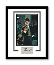 Robert Downey Jr. Autograph Signed 11x14 Framed Photo Charlie Chaplin ACOA