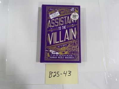 ASSISTANT TO THE VILLAIN HANNAH NICOLE MAEHRER 2023 HARDCOVER PURPLE FANTASY