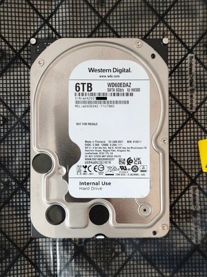 Western Digital  WD60EDAZ HDD - Festplatte - 6 TB - ca. 5250 Betriebsstunden