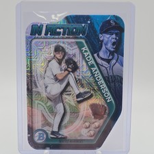 2025 Topps Bowman Draft - Bowman in Action Kade Anderson Mariners #BIA-8