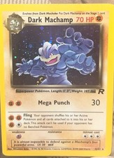 Dark Machamp 10/82 Team Rocket Holo