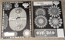 1979 Elizabeth Hiddleson Volume 39 & 41 Crochet Pattern Books Tablecloth Kitty
