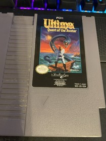 Ultima: Quest of the Avatar (Nintendo NES, 1990) Cart Only - TESTED fast ship