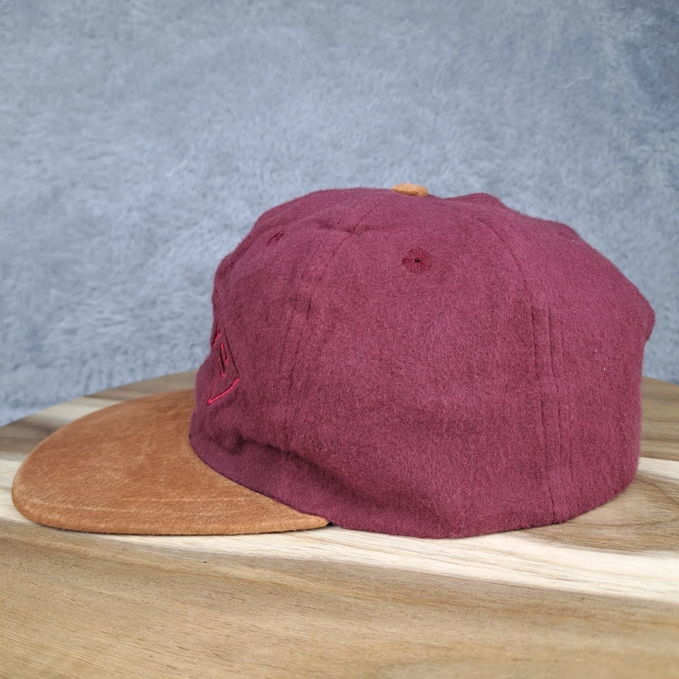 Винтажная ирландская кремовая кепка Baileys с ремешком на спине из рекса с замшевыми полями оригинальная мужская - Изображение 3 из 4